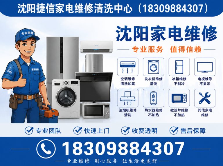 新民市沈阳家电清洗展示图
